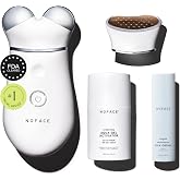 NUFACE Trinity+ Facial Massager + LED Red Light Therapy - Wrinkle Reducer, Skin Tightening &amp; Lifting for Face &amp; Neck, FDA-Cleared - Enhances Radiance, Reduces Fine Lines - Microcurrent Facial Device