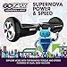 GOTRAX Hoverfly ECO Hover board - UL Certified Self Balancing Hoverboard