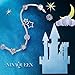 NinaQueen Christmas Charm Gifts for Daughter 925 Sterling Silver Starry Sky Star Moon Stopper Clasp Bead for Pandöra Bracelet Necklace Birthday Anniversary Jewelry Gift For Wife Mom Sister