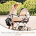 Backpack Diaper Bag for Dad and Mom with Stroller Straps and Baby Changing Pad