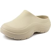 NITTI Women's Garden Clogs, Platform Slip-On Shoes with Arch Support | Lightweight Waterproof EVA, Easy to Clean with a Grippy Sole for Gardening, Beach, Poolside, Home and Daily Wear