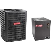Goodman 2 Ton 14.3 SEER2 Air Conditioning Condenser and Coil GLXS4BA2410 - CAPTA2422A3