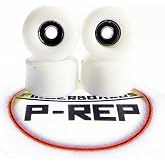 P-REP Urethane Solid WheelsAMZ - White