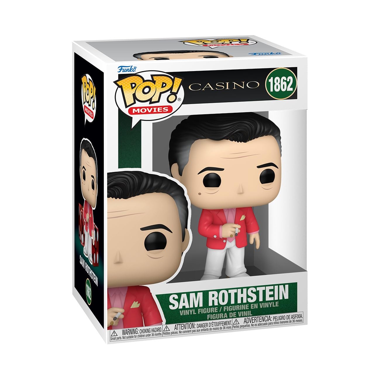Funko POP! Movies: Casino – Sam Ace Rothstein Rothstein - Collectable Vinyl Figure - Gift Idea - Official Merchandise - Toys for Kids & Adults - Movies Fans - Model Figure for Collectors