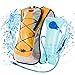 LYCAON 2L Hydration Backpack (BPA Free), 600D Waterproof Fabric, Lightweight Water Back Pack Hiking Cycling Biking Running Camping Bladder Backpacks for Kids Women Men ( Orange )