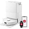 roborock Qrevo S Robot Vacuum and Mop, Self-Drying, Auto Mop Washing, 7000Pa Suction, Self-Emptying & Refilling, 10mm Mop Lifting, 200RPM Spinning Mops, Smart Obstacle Avoidance, White