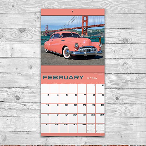 2019 Classic Cars Wall Calendar - Thumbnail 5