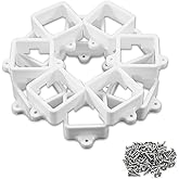 Light Clips for Govee Outdoor Lights H805, Mounting Brackets for Govee (Non-Pro Version H705) Outdoor LED Lights, Install Firmly, Replace 3M Glue, for Govee Permanent Outdoor (72, Light Clips)