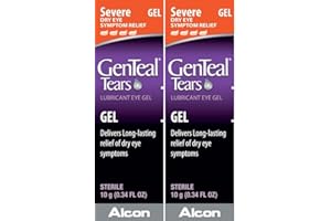 GenTeal Lubricant Eye Gel, Severe, 0.34 Fl Oz- Pack of 2
