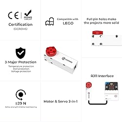 ELECFREAKS PlanetX 2 in 1 Smart Brick Motor and
