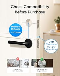 eufy Security Smart Lock C220, Fingerprint Keyless