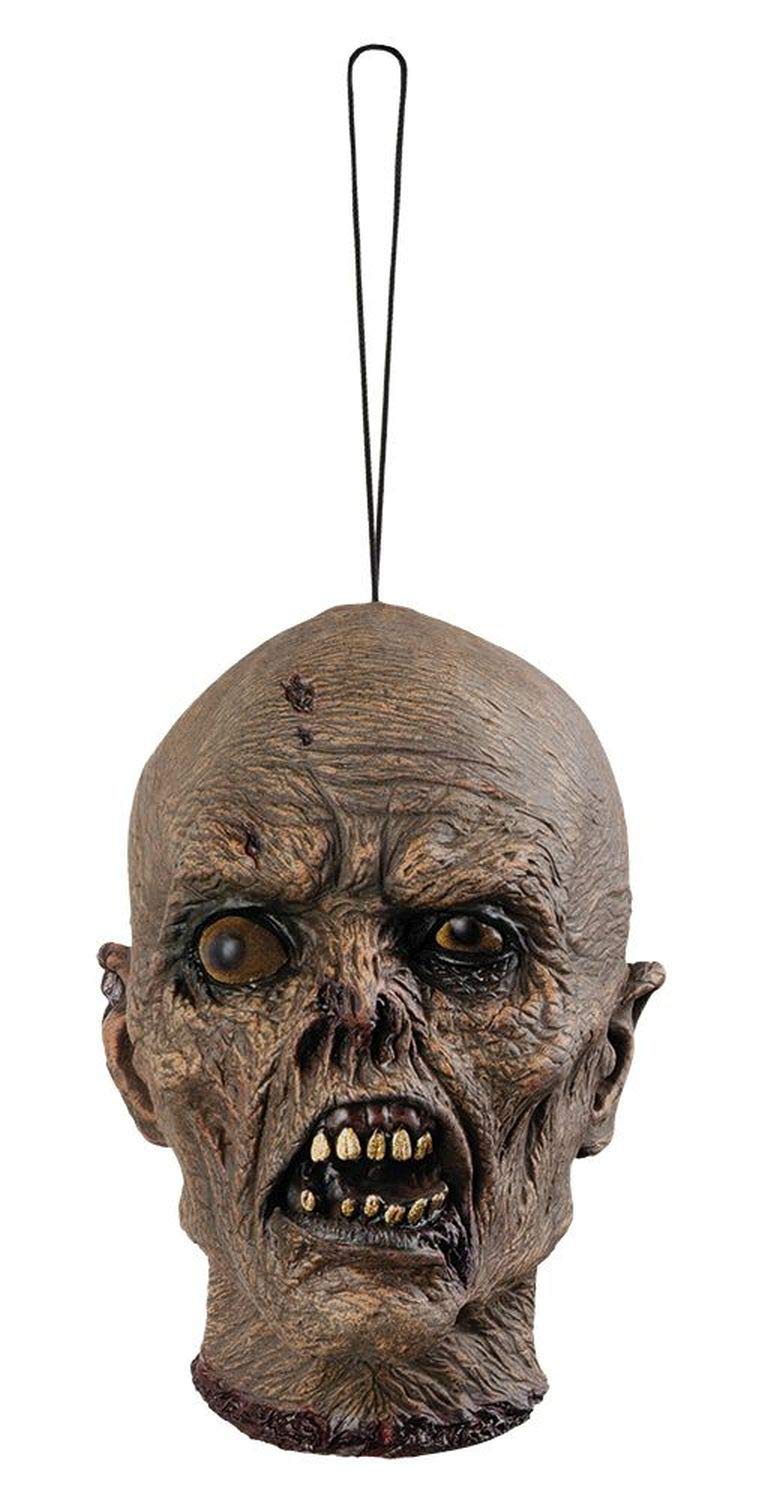 Boland 72199 Vodoo Head Decoration Approx. 25 x 17 cm Halloween and Carnival Hanging Decoration for Horror Party