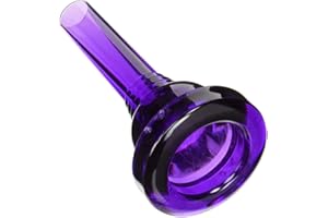 KELLY MOUTHPIECES KELLY-12C - Small-shank Trombone/Baritone Lexan-Mouthpiece - Crystal-Purple