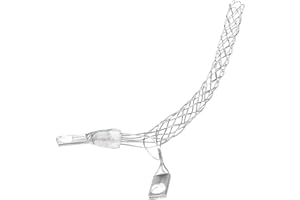 Woodhead 36552 Cable Strain Relief Safeway Grip, Locknut, Wiring Device I-Grip, Galvanized Steel Mesh, .52–.73" Cable Diameter