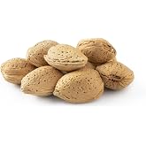 DELICE - Almonds In Shell | Grown and Packed in California | Fresh Buttery Taste and Easy to Crack | Whole, Raw and Unsalted | Natural Almonds in Resealable Bags (1 LB)