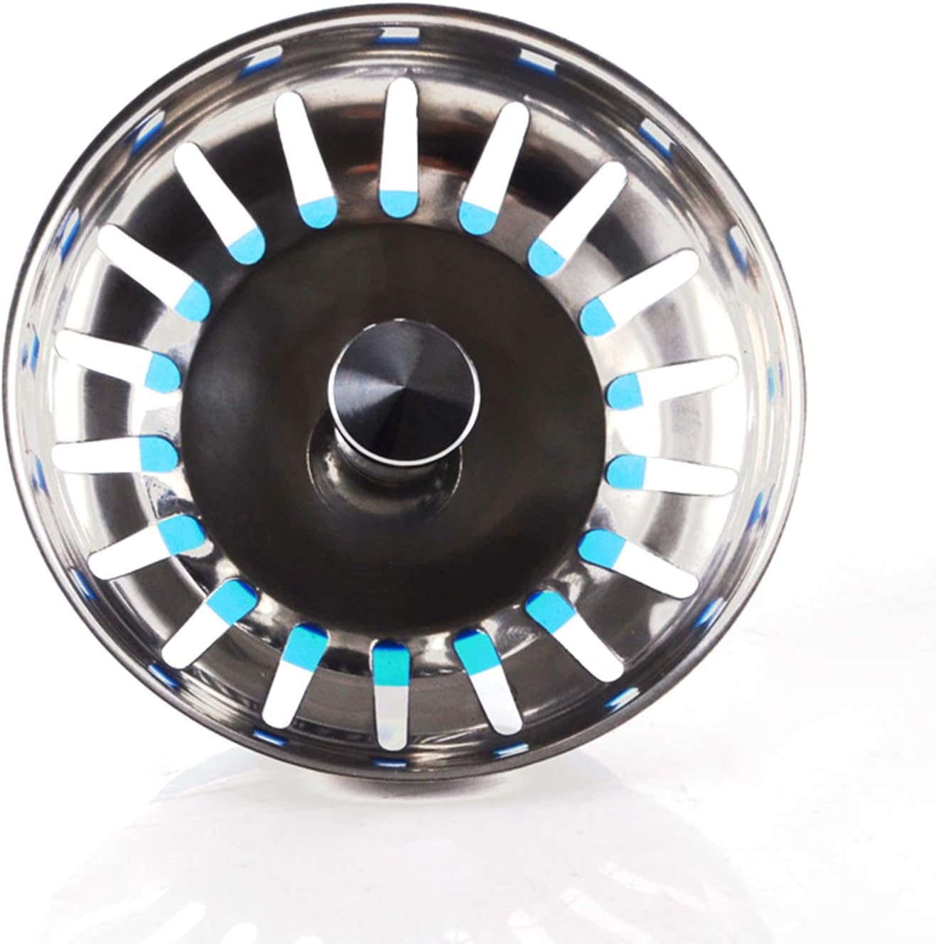 Kitchendream Sink Strainer Plug 2pcs 80mm Stainless Steel Kitchen Sink