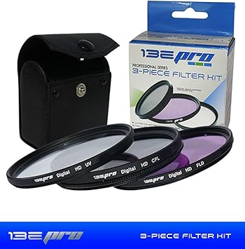 Amazon Com I3epro 72mm 3pc Filter Kit For Sony Sel Fe 24 240mm F 3 5 6 3 Oss Zoom Lens For Mirrorless Cameras Camera Photo