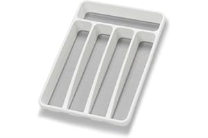 Loyareal Silverware Organizer Utenisl Organizer Holder Kitchen Drawer Organizer Plastic Silverware Tray for Drawer Flatware O