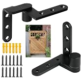 180&deg;Rotating Pivot Hinges,Max Load 150lbs | For Doors with Thickness 20mm-40mm,for Wood Door,Plastic door.Saloon Door hinges, Fence Gate Hinges,yard door hinges
