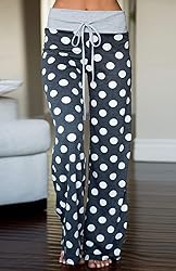 AMiERY Womens Pajama Pants Sleep High Waisted