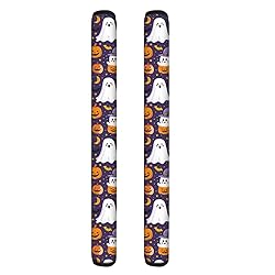 ASQVTIFE Halloween Fridge Handle Covers Set of 2