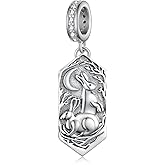 SVODEA Bunny Charms 925 Sterling Silver Bunny Gifts Cute Rabbit Jewelry Gifts for Women