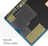 LADYSON Samsung Galaxy Tab S5e T720 T725 LCD Screen Replacement Black view 5