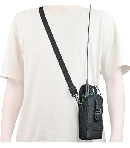 Fondina Tattica MOLLE Per Walkie Talkie - Compatibile Con Baofeng, Motorola E Altre Radio - Foto 2