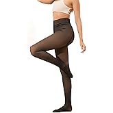 ALEIFLE Fleece Lined Tights Women's 2025Newest Style warm tights for women Warm Thick High Waist Leggings for Winter