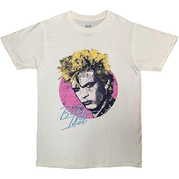 T-Shirt Officiel Tom Petty & The Heartbreakers - Motif Wildflowers - Couleur Sable - Unisexe