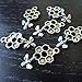 NP Supplies 10 PCS/Lot 26mm*13mm alloy antique silver plated animal charm bee honey metal charms - (NS629)