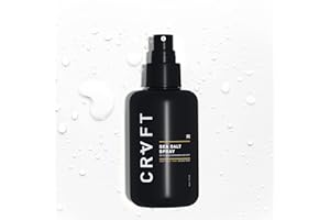 HAIR CRAFT CO. CRVFT Sea Salt Spray 6oz | Light Hold/Natural Finish | Add Volume & Texture | Ideal for All Hair Types & Lengths | Men's Texturizing Surf Spray | Made in the USA | Paraben & Sulfate Free [Scented]