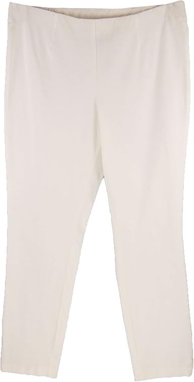 white skinny leg pants