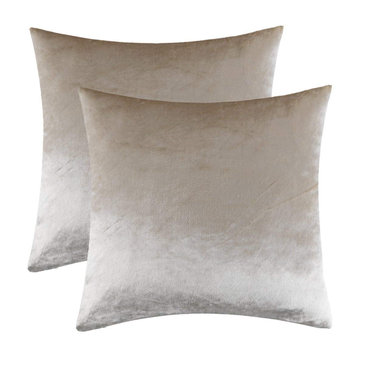ivory throw pillow covers