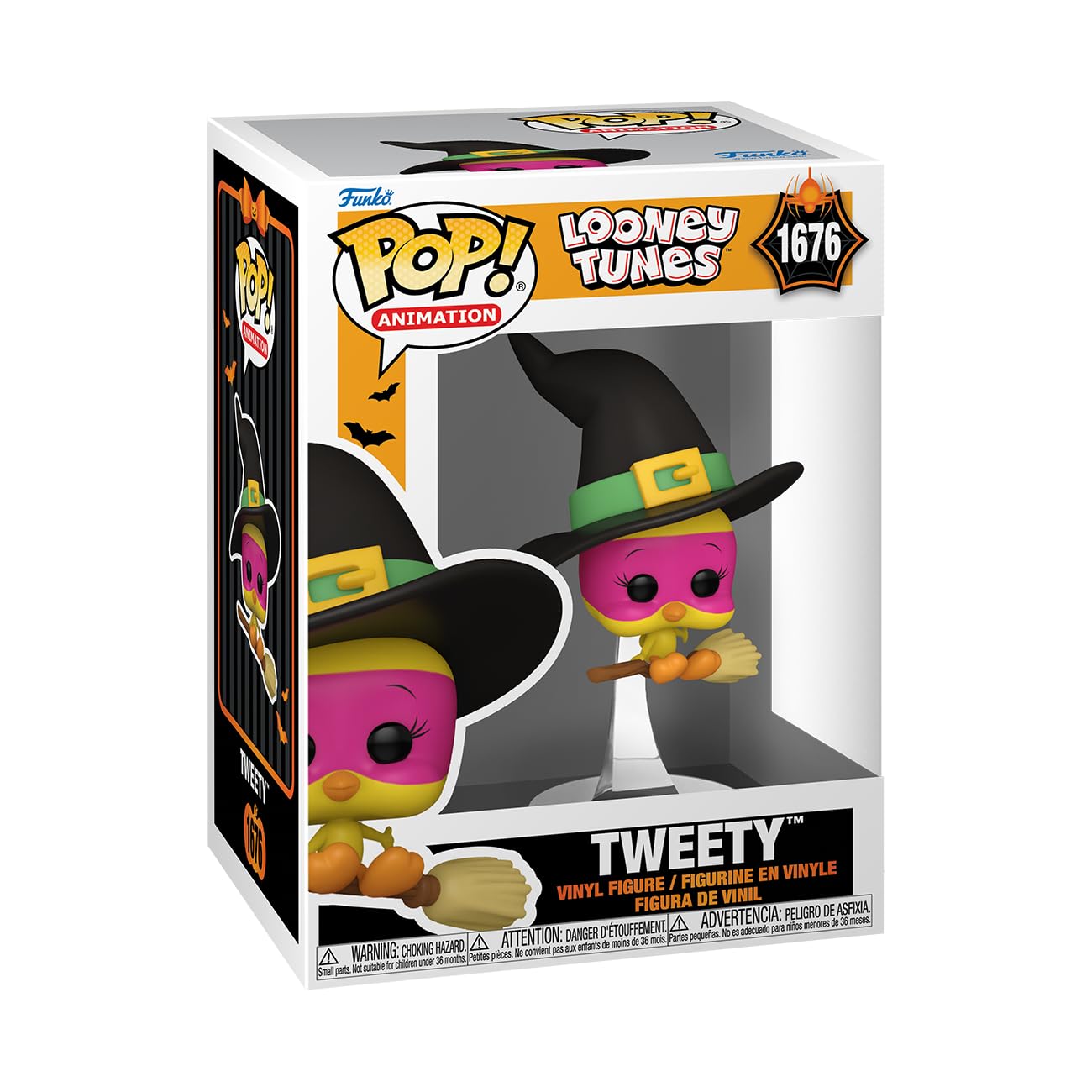 Funko Pop! Animation: LTH – Tweety Bird - (Witch​) - Looney Tunes - Collectable Vinyl Figure - Gift Idea - Official Merchandise - Toys for Kids & Adults - TV Fans - Model Figure for Collectors