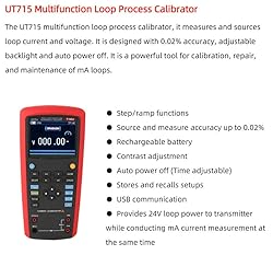 UNI-T Multifunction Loop Process Calibrator UT714