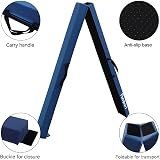 FBSPORT Gymnastics Beam 270cm 9ft PU Leather Folding Balance Beam Home Use view 2