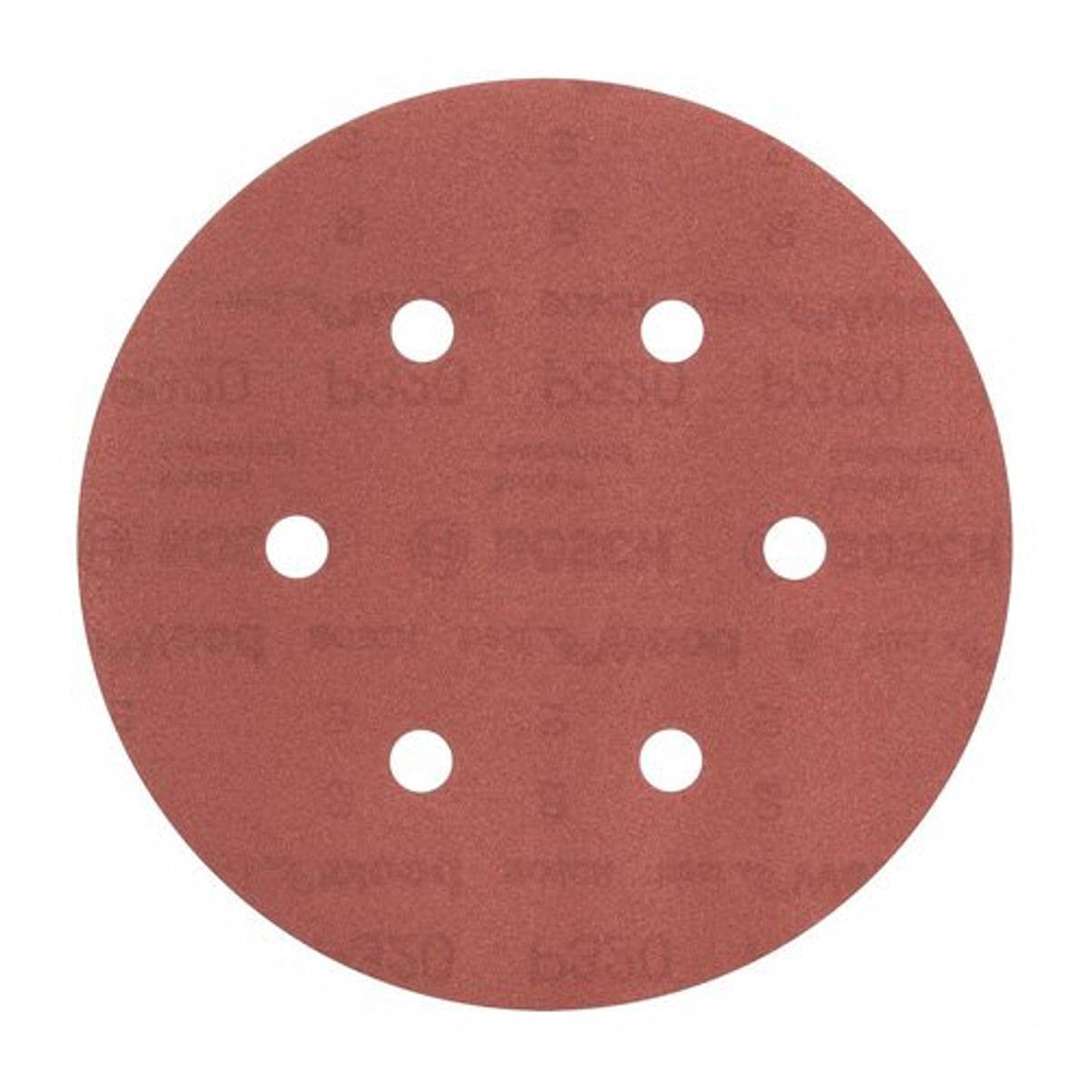 Bosch 2608607840 150 mm Sanding Sheets for Random Orbit Sanders