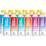 Lemon Perfect - Organic Cold-Pressed Lemon Water - Squeezed from Real Fruit, Flavored Water, Sugar-Free, Keto Certified, No A