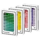 Jiusion 48Pcs Prepared Microscope Slides Specimen