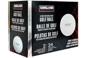 KIRKLAND Signature V3.0#1654518 Performance Plus 3-Piece Urethane Covered Golf Ball (2 Dozen, 24 Balls)