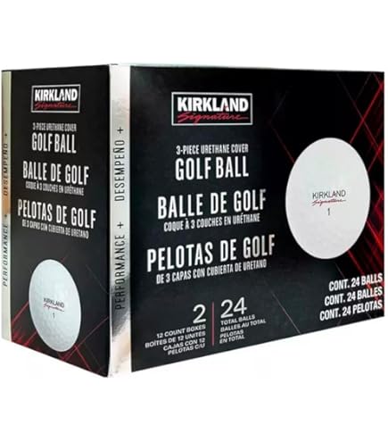 Amazon.com : Kirkland Signature 3-Piece Urethane Cover Golf Balls