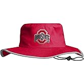 FOCO Men's NCAA College Team Logo Sport Outdoor Sun Bucket Boonie Hat