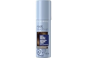 Clairol Root Touch-Up 2in1 Spray Temporary Spray, Dark to Medium Brown Hair Color, Pack of 1 - Packaging May Vary