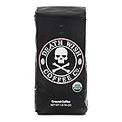 Death Wish Ground Coffee, The World's Strongest Coffee, Fair Trade and USDA Certified Organic, 16 Ounce