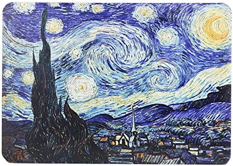 One Micron Macbook 12 inch Cover Case, Matte Soft Plastic Hard Case for Macbook 12'' (A1534) with Retina Display-Starry Night