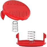 Cilivo CMZST120SC String Trimmer Cap Compatible with Craftsman Models: CMCST900, CMCST910,CMESTE920,CMEST913, CMESTA900,&amp;CMZST065,CMZST080,4-Pack (2 Cap+2Spring)