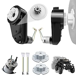 2PCS 24V RS555 35000RPM High-Speed Steel Gears