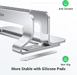 UGREEN Vertical Laptop Stand Aluminum Desk Holder for MacBook Air Pro 15.6" view 4