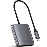 Satechi USB C Hub – 4 Ports USBC Hub - USB C Hub Multiport Adapter - Data Transfer Only (No Charging/Video) – USBC Hub for Ma